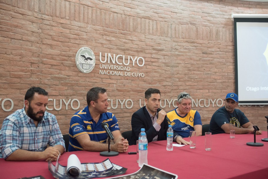 imagen Técnico de rugby neozelandés compartió su filosofía en la UNCuyo