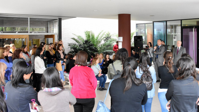 imagen Homenajearon a las mujeres trabajadoras del Rectorado