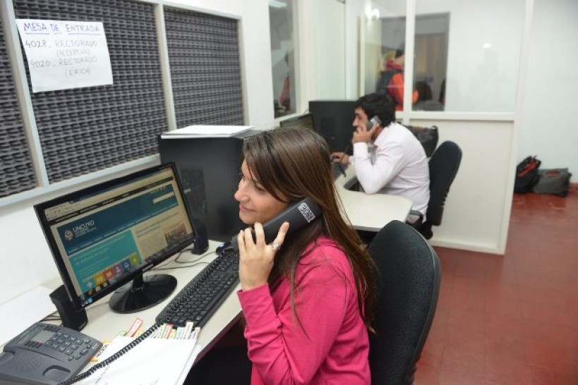 imagen En la UNCuyo funcionará un call center atendido por estudiantes con discapacidad