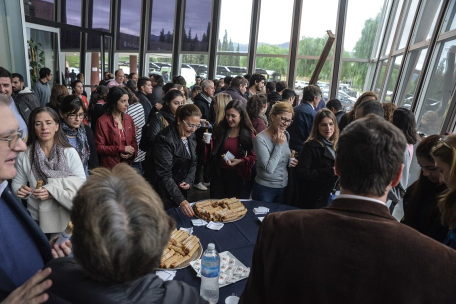 imagen El rector Daniel Pizzi homenajeó a los trabajadores universitarios