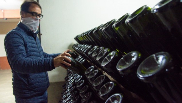 imagen Champenoise, un método con el que Agrarias elabora 3000 botellas de espumantes al año