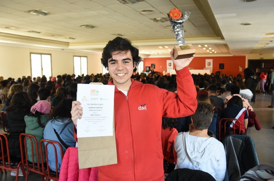 imagen Estudiante de la UNCUYO, primero en Olimpíada de Ciencias 