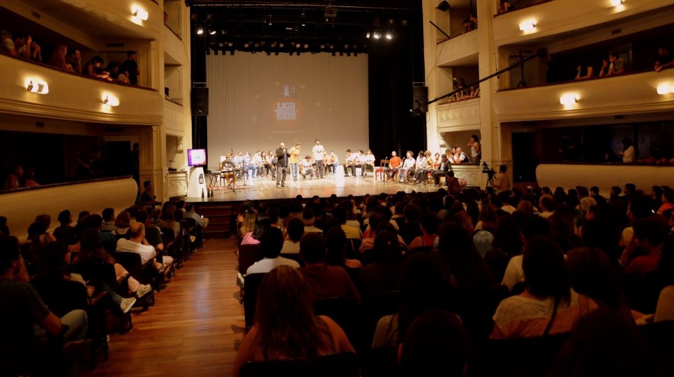 imagen Señal U transmitió en vivo la Final de la Liga Mendocina de Improvisación desde el Teatro Independencia