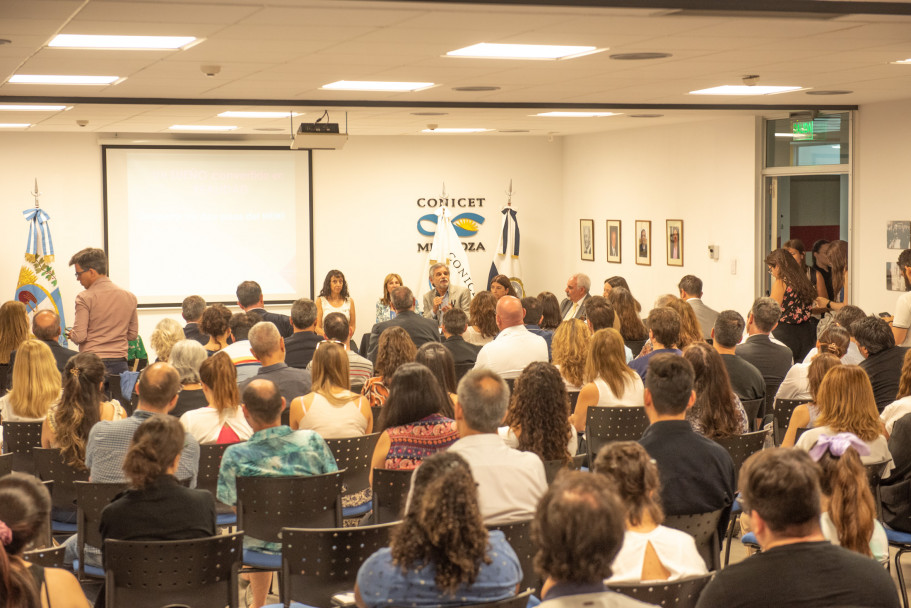 imagen Filmus en la UNCUYO: inauguración, aniversarios y reuniones con autoridades académicas