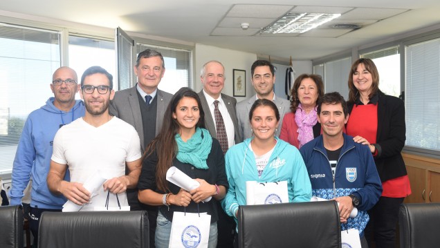 imagen Reconocieron a deportistas olímpicos