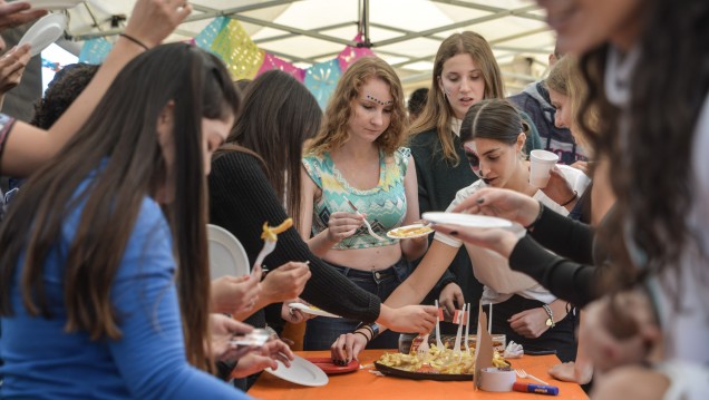 imagen Estudiantes de intercambio compartieron su gastronomía