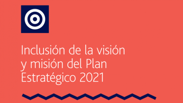 imagen Incorporación de la Visión y Misión del Plan Estratégico 2021