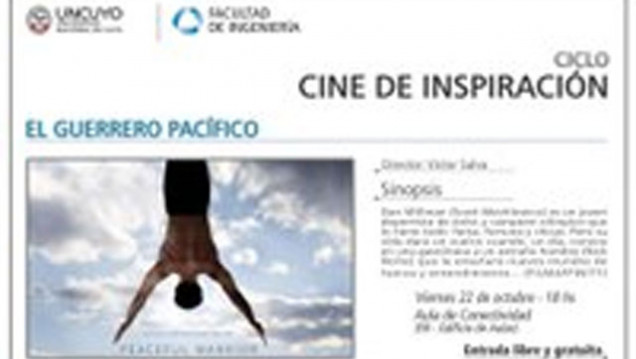 imagen Proyectan "El gerrero pacífico" en Ingeniería