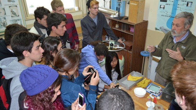 imagen Concluyó visita de estudiantes secundarios al Balseiro