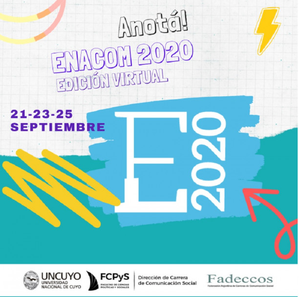 imagen Con reconocidos exponentes se viene el ENACOM 2020 en versión virtual