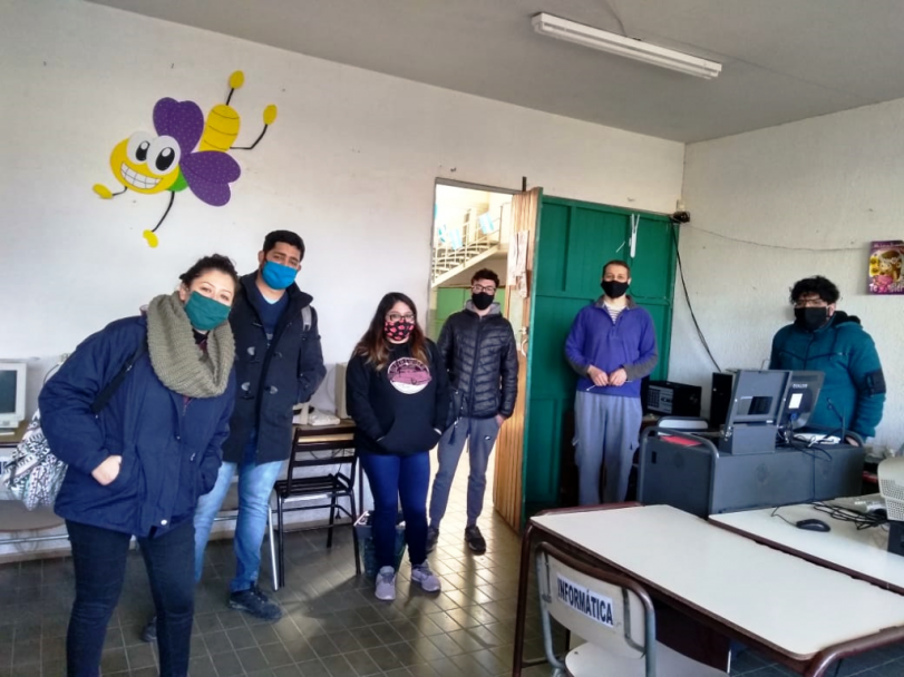 imagen Equipo del ITU optimizó la conectividad en una escuela de Coquimbito