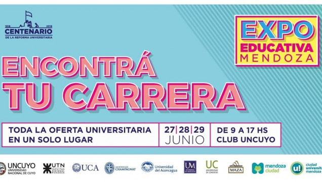 imagen Realizan una Expo de todas las carreras universitarias de Mendoza