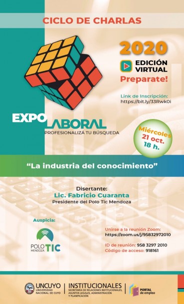 imagen Cuenta regresiva: el martes empieza la Expo Laboral en su primera edición virtual 