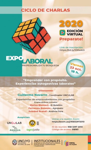 imagen Cuenta regresiva: el martes empieza la Expo Laboral en su primera edición virtual 