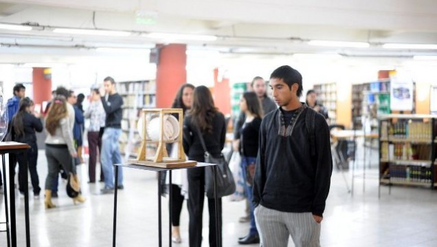 imagen Arte e inclusión, en una muestra que se inauguró en la Biblioteca Central