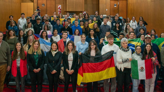 imagen Más de cien estudiantes extranjeros cursarán en la UNCUYO este semestre