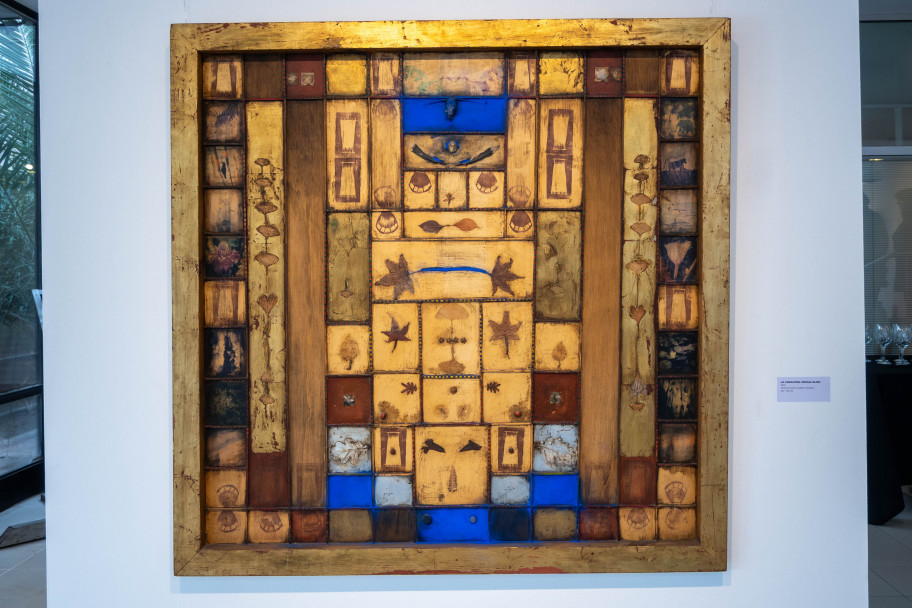 imagen "Una obra, una historia", la muestra que inauguró la artista visual Olga Campassi