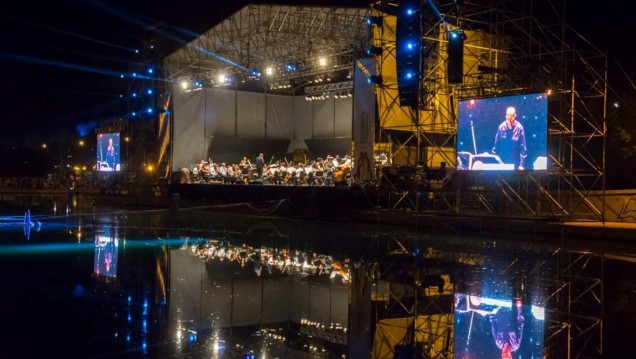 imagen Por la lluvia reprograman los conciertos en el Parque Central
