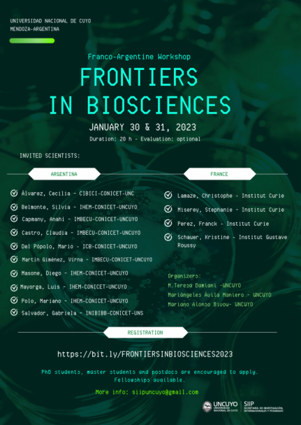 imagen Investigadores del país y del exterior se reunieron en un Congreso Internacional de Biociencias