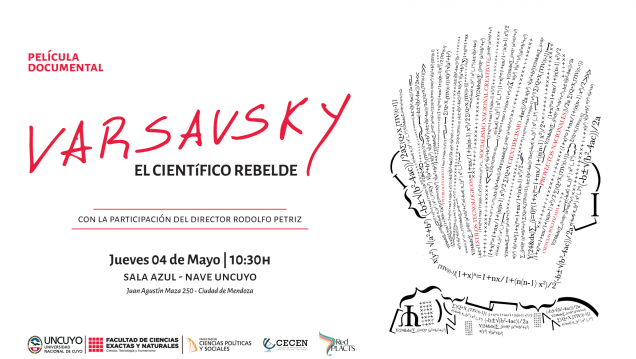 imagen "Varsavsky, el científico rebelde" se exhibirá gratis en el Cine Universidad y estará su director 