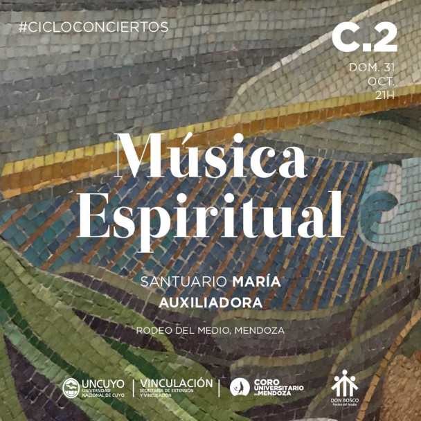 imagen Música espiritual en un nuevo concierto del Coro Universitario de Mendoza