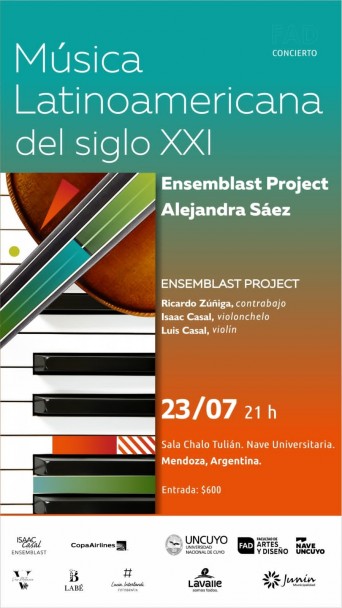 imagen Ensemblast Project y Alejandra Sáez unidos en un concierto