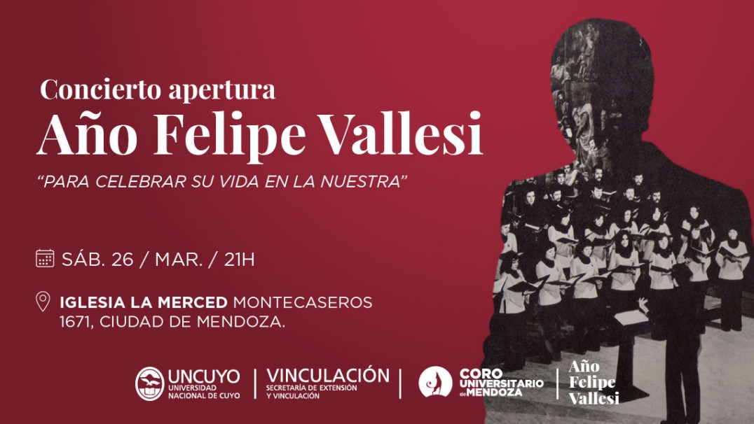 imagen El Coro Universitario arranca el año con un homenaje a Felipe Vallesi