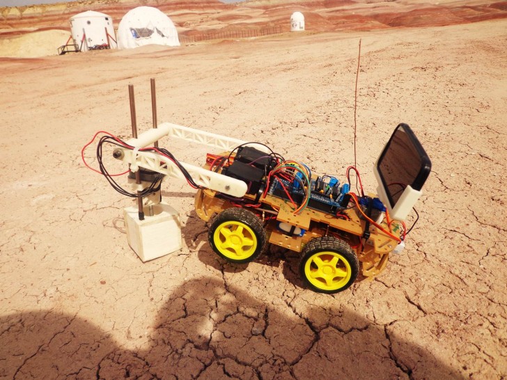 imagen Creó un robot para usar en Marte y lo probó en la NASA