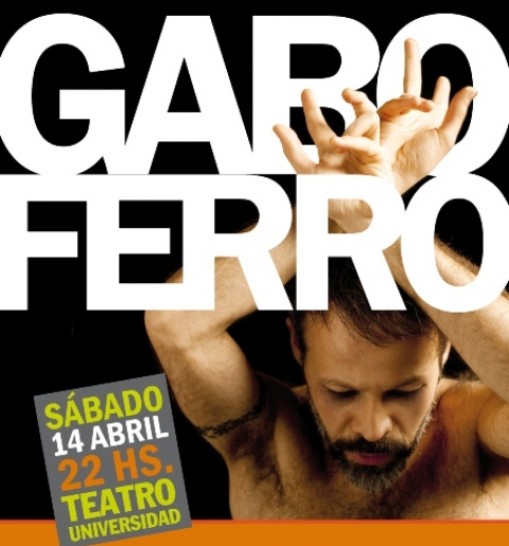 imagen Gabo Ferro trae su música al Teatro Universidad