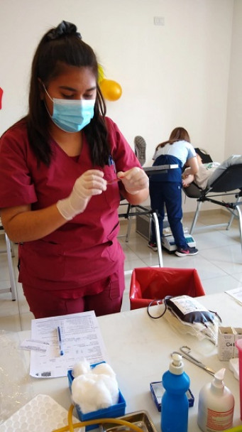 imagen Recolectaron casi 40 unidades de sangre para el Centro Regional de Hemoterapia