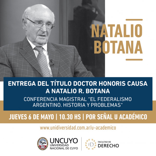 imagen Honoris Causa para Natalio Botana