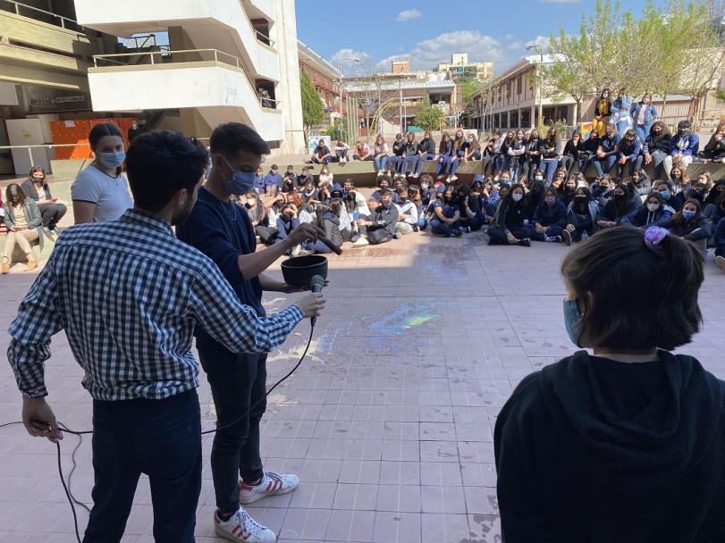 imagen Realizaron talleres dinámicos de Inteligencia Emocional en las escuelas secundarias de la UNCUYO