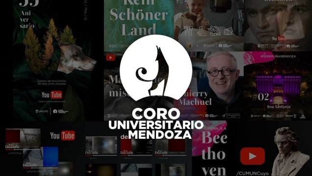 imagen 2020, año de aprendizaje e innovación para el Coro Universitario de Mendoza