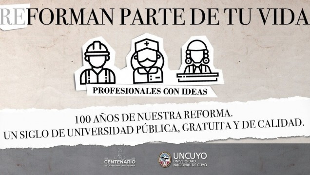 imagen Señal U transmitirá los festejos por el Centenario de la Reforma Universitaria