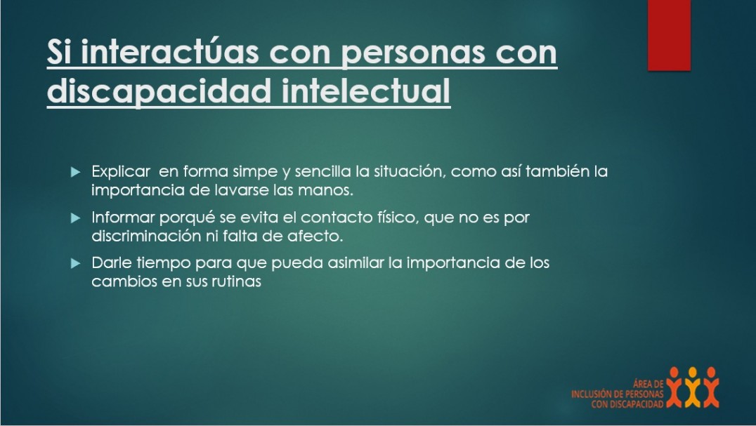 imagen Personas con discapacidad: estudiar y cuidarse en tiempos de coronavirus