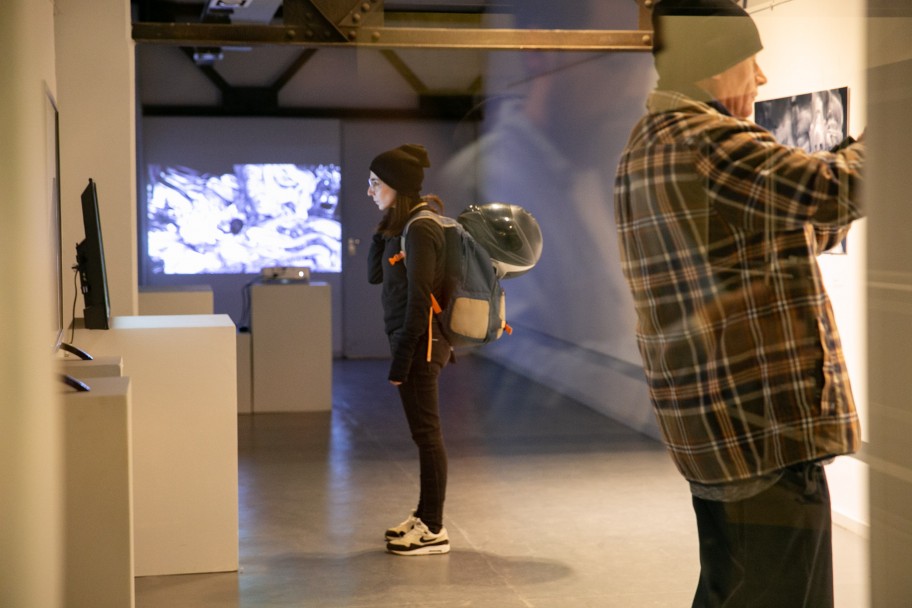 imagen Lucas Aguirre pasó por la Nave con una muestra de escultura digital en realidad virtual 