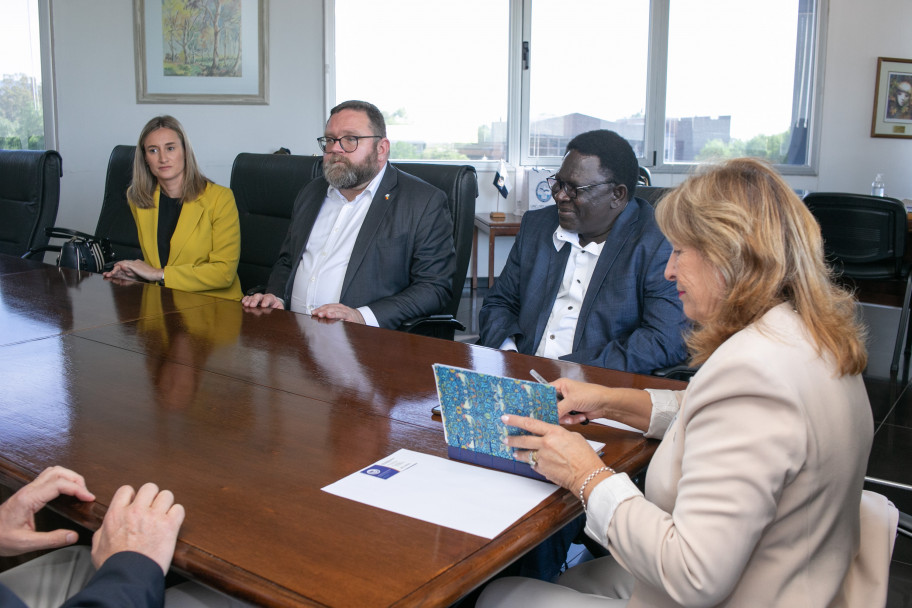 imagen Desde Alemania y África viajan a la UNCUYO para triangular acciones académicas