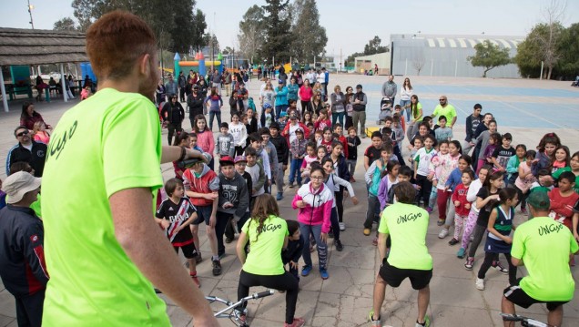 imagen Los niños festejaron su día en el Club UNCuyo