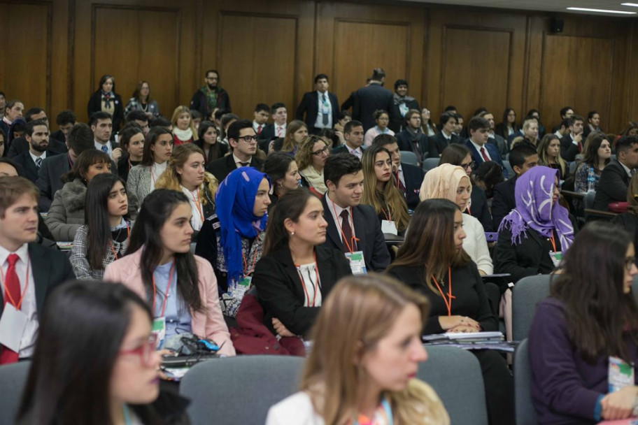 imagen Más de 150 universitarios representaron Asamblea de la ONU 