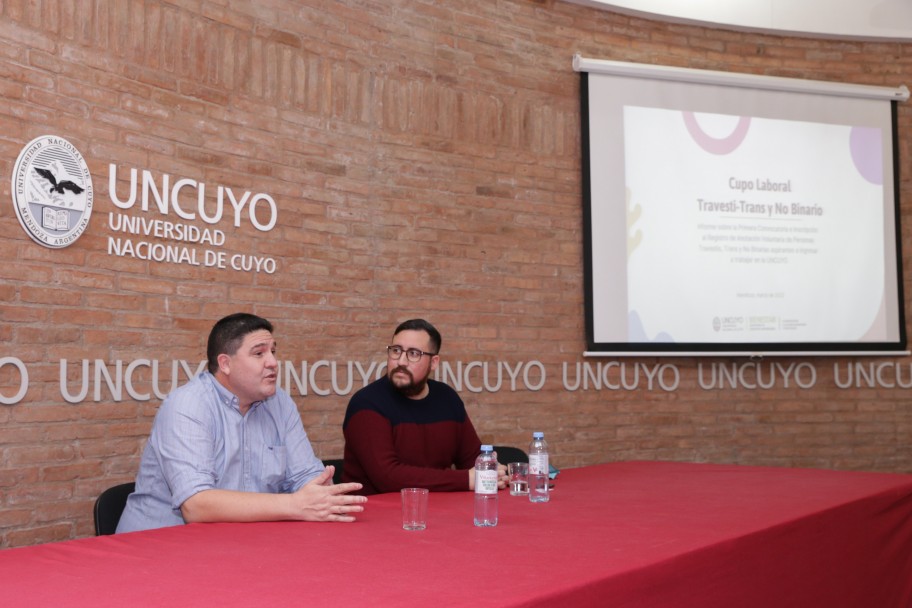 imagen Avanza en la UNCUYO la inclusión laboral de personas travestis, transexuales, transgénero y no binarias