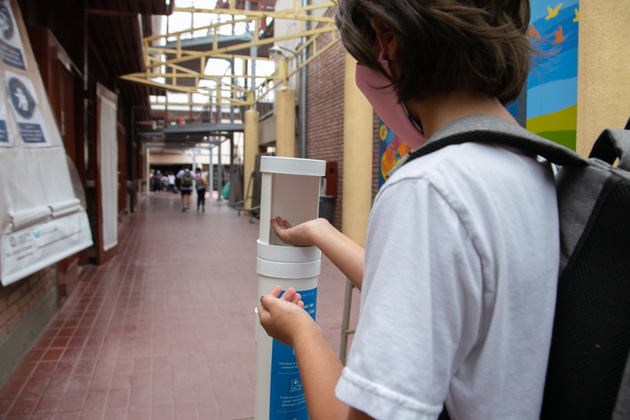 imagen Cómo funcionó la presencialidad en la Escuela Carmen Vera Arenas en su primera semana