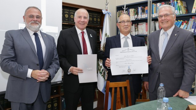 imagen La familia UNCUYO se agranda: Jorge Cannata Andía es el nuevo Doctor Honoris Causa