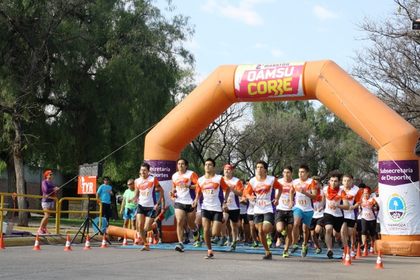imagen Más de 300 personas corrieron la Maratón del Damsu