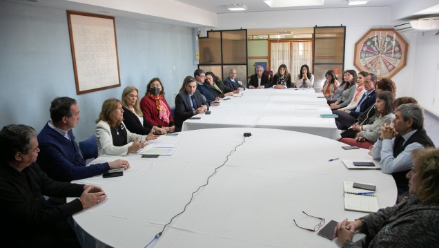 imagen Trabajo colaborativo: primera reunión de Esther Sánchez con autoridades electas en Facultades 