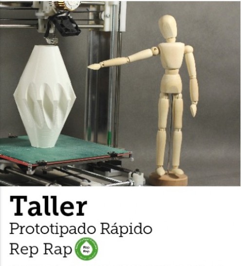 imagen Enseñan en un taller el uso de la  impresión 3D