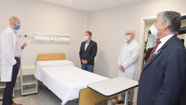 imagen Todo un hito: el Hospital Universitario ya aloja a pacientes en su Internación