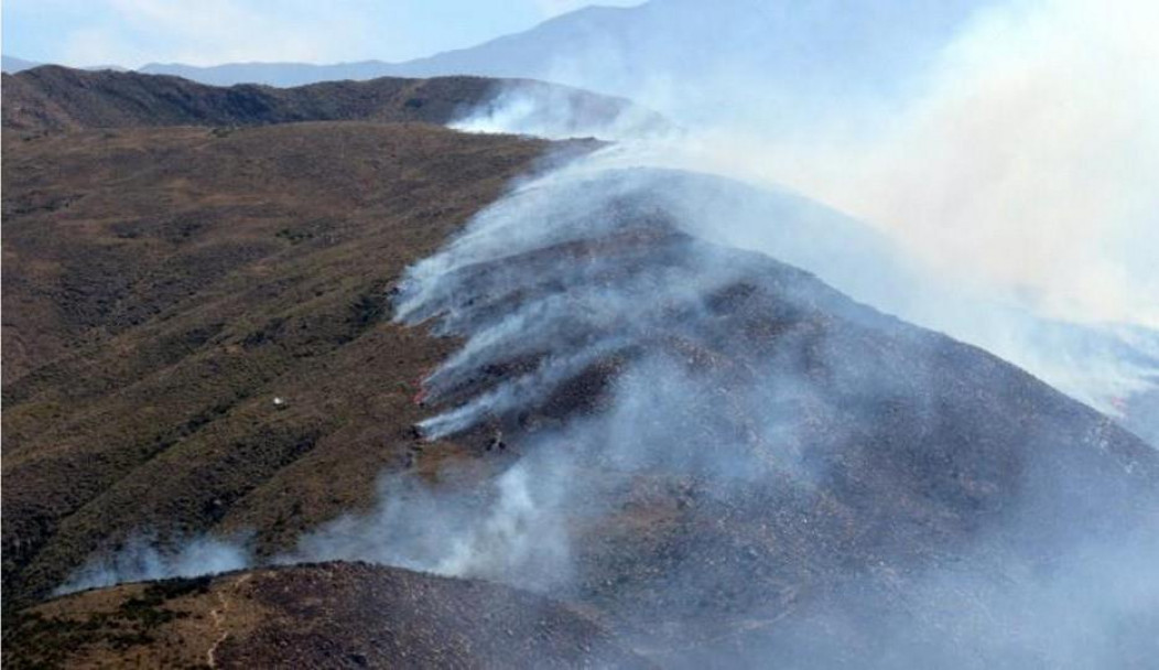 imagen Estudiantes analizaron el incendio del Cerro Arco con imágenes satelitales