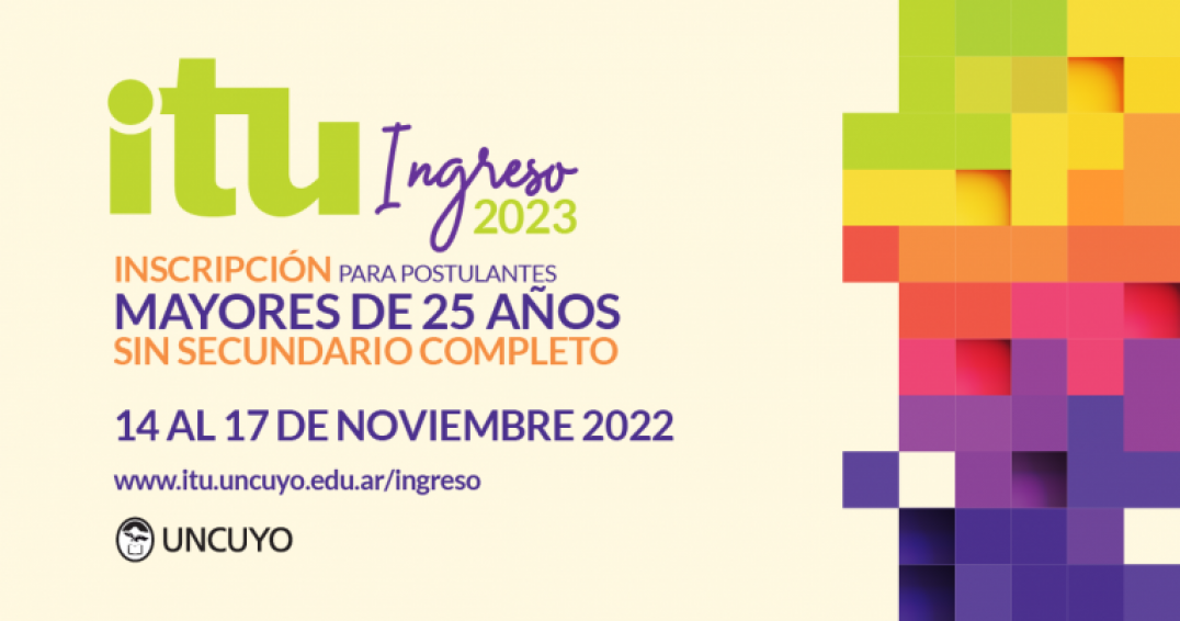 imagen Inscripciones abiertas para ingresar y estudiar en el ITU en 2023