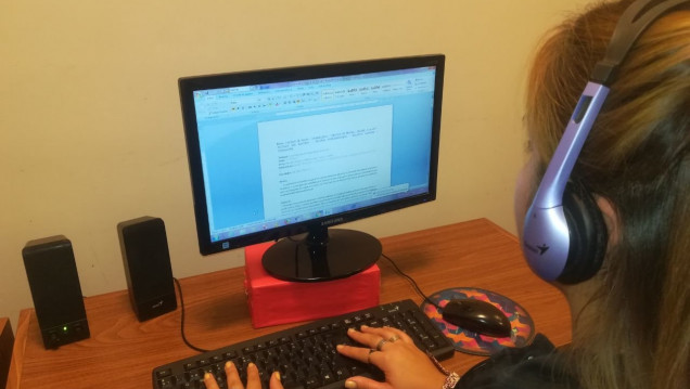 imagen Capacitarán en un lector de pantalla para jóvenes con visión reducida