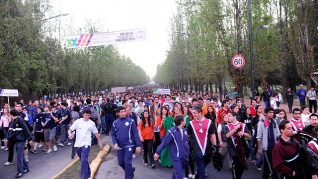 imagen Con una gran fiesta, comenzaron los Juegos Nacionales Universitarios